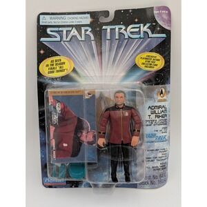 Star Trek TNG 1996 Admiral William T.‎ Riker All Good Things Finale Figure